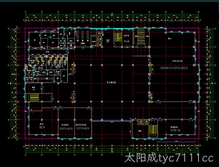 研发大楼平面图样式 研发大楼平面图样式